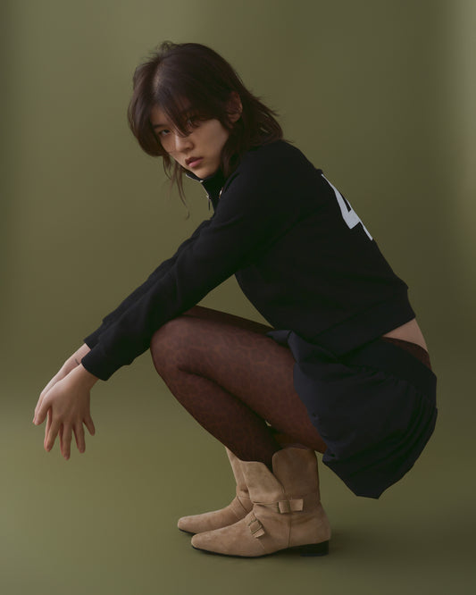 BALLOON MINI SKIRT【BLACK】