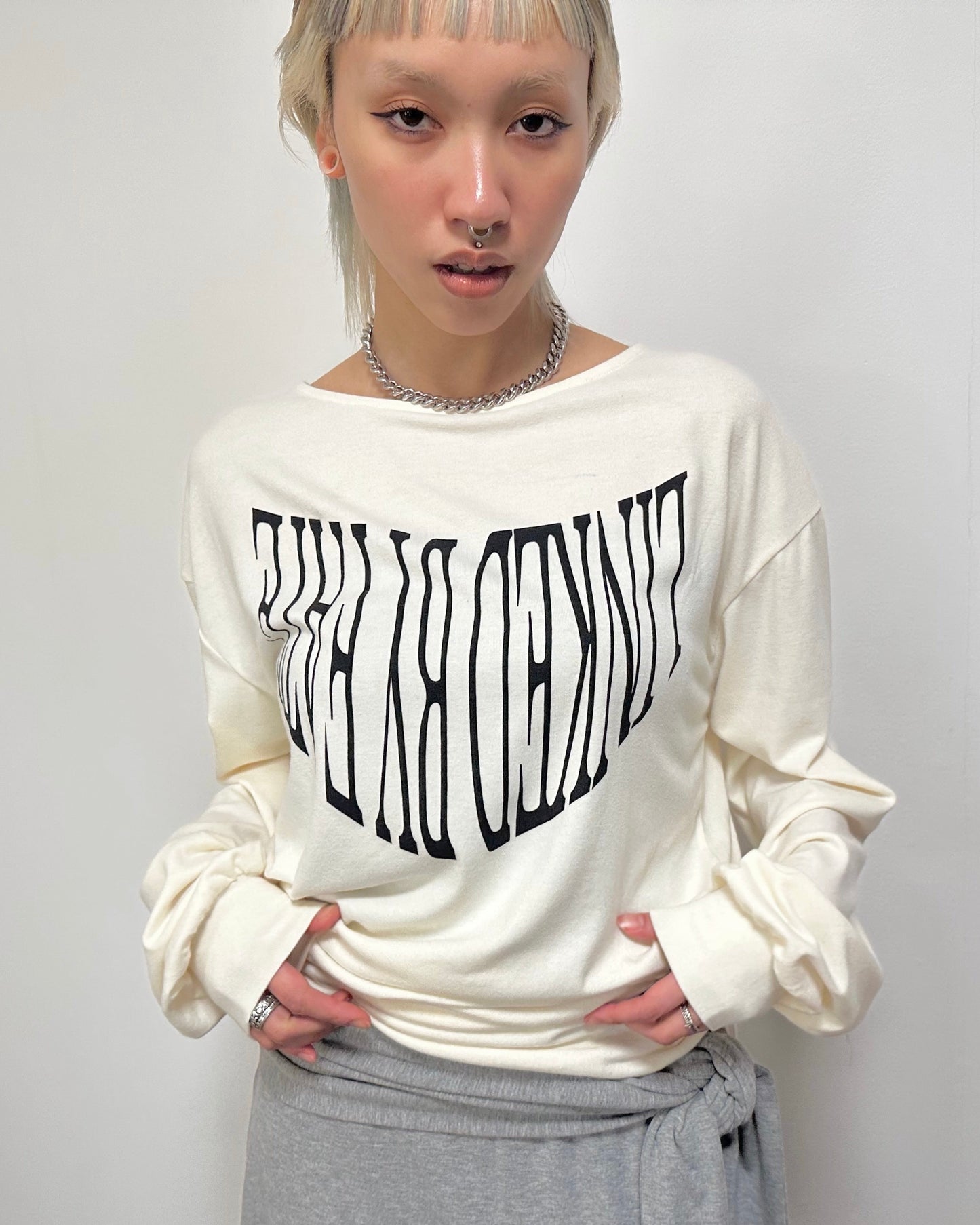 LINKED BY FATE 2WAY TOPS【WHITE】