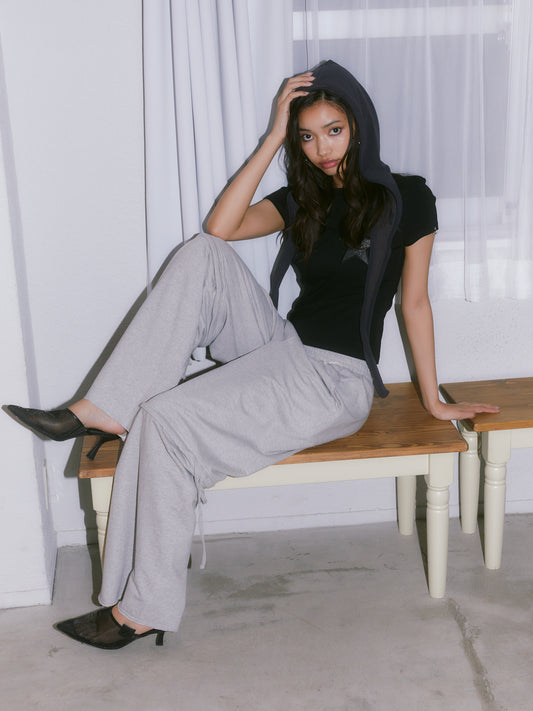 2WAY SWEAT PANTS【GREY】