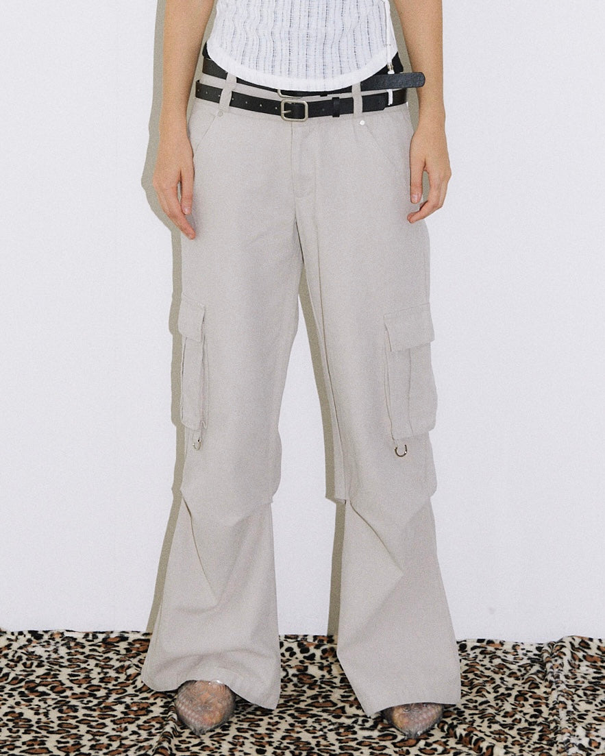 POCKET WIDE CARGO PANTS