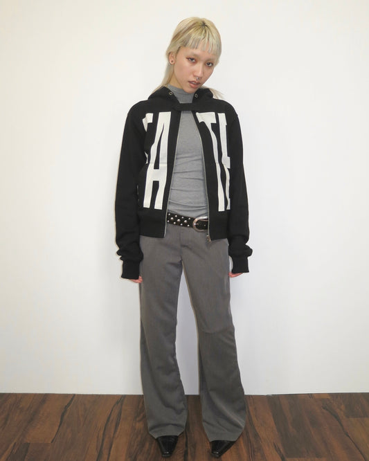 LOW WAIST FLARE PANTS