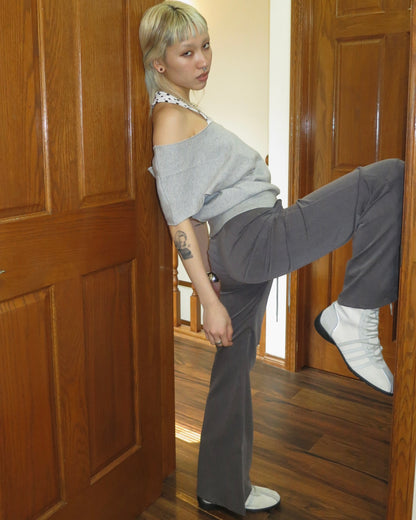 LOW WAIST FLARE PANTS
