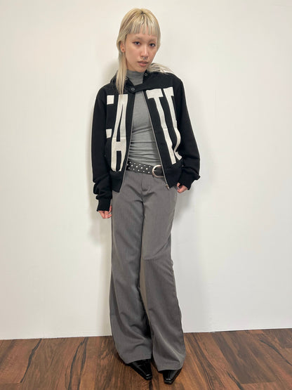 LOW WAIST FLARE PANTS