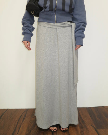 DRAPE MAXI SKIRT