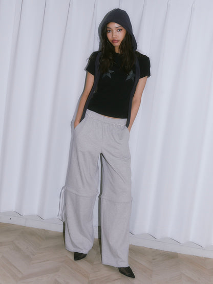 2WAY SWEAT PANTS【GREY】