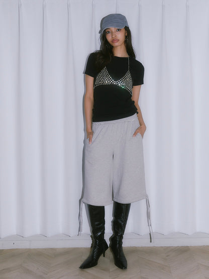 2WAY SWEAT PANTS【GREY】