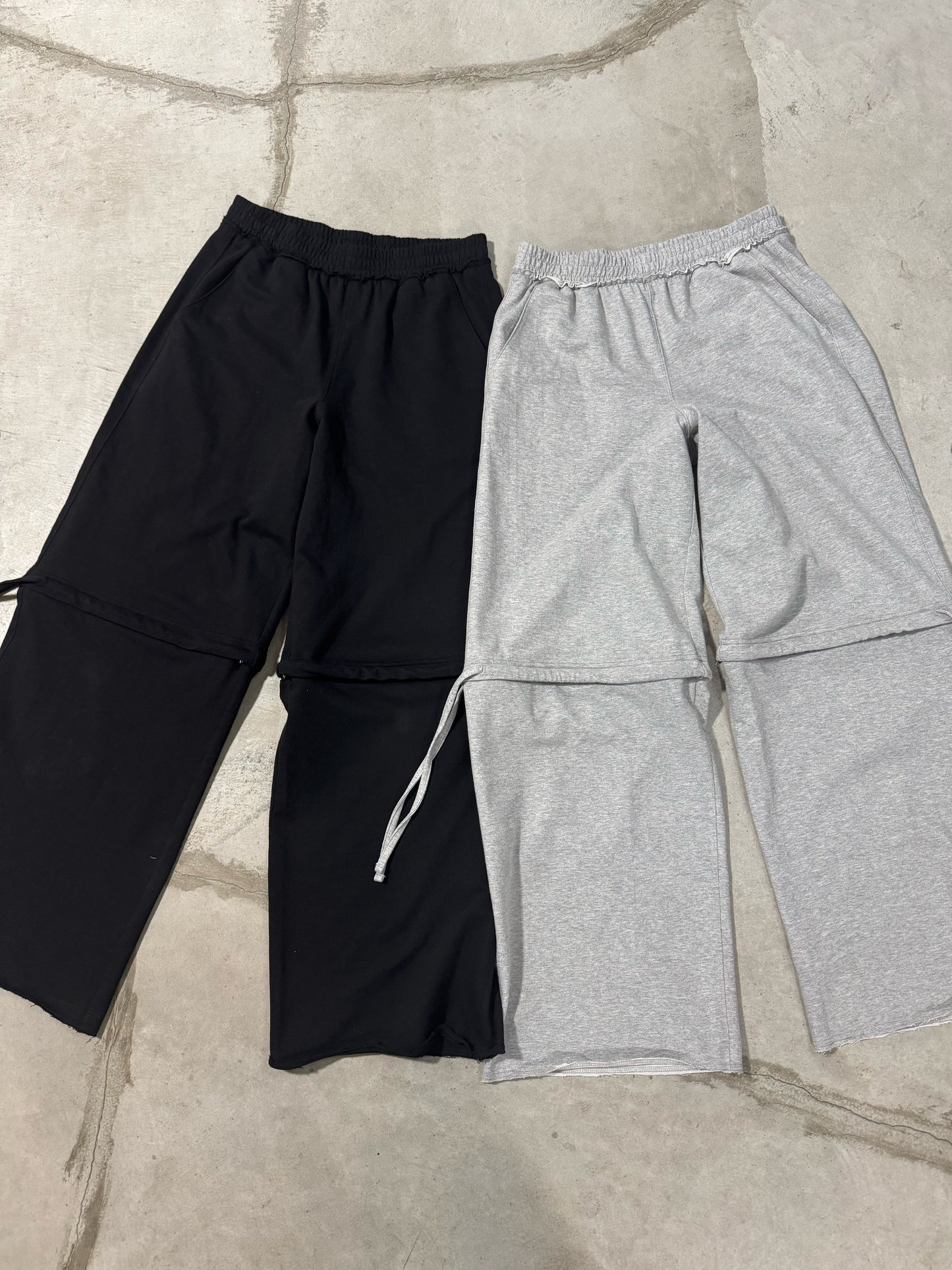 2WAY SWEAT PANTS【GREY】