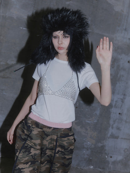 FAUX FUR FLIGHT CAP